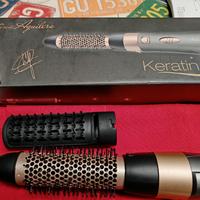 arricciacapelli con spazzola piatta