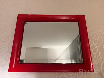 Specchio Kartell François Ghost originale rosso