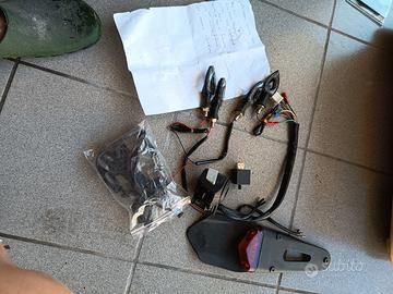 Impianto frecce e luci moto