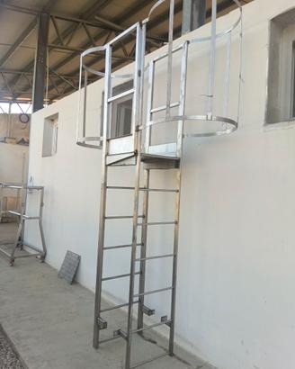 scala acciaio inox