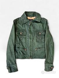 Giacca Vintage in vera pelle Patrizia Pepe Tg S
