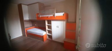 cameretta in rovere sbiancato 