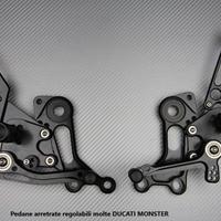 Pedane arretrate regolabili molte DUCATI MONSTER