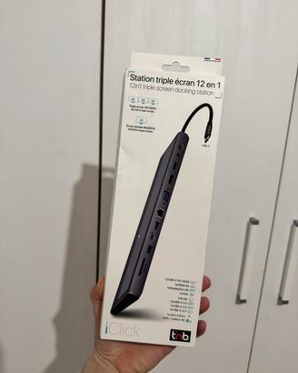 Stazione Docking USB-C 12in1 iClick