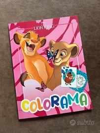Libricino da colorare Disney II Re Leone