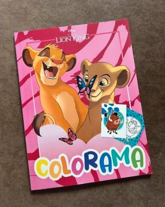 Libricino da colorare Disney II Re Leone