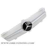 Calandra look AMG Mercedes CLS W219 08-10 argento/