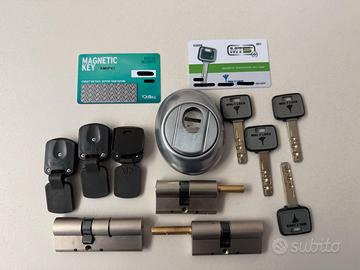 KIT serrrature di sicurezza + defender magnetico