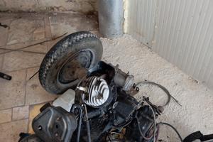 motore completo ape 50 due fari