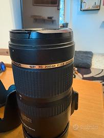 Tamron 70/200 f 2.8 compatibile canon