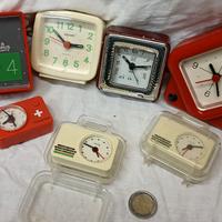 Orologio sveglia lotto 7 pezzi 