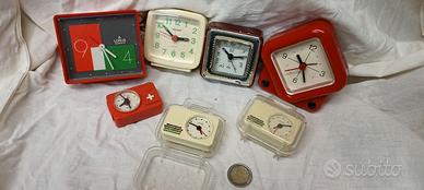 Orologio sveglia lotto 7 pezzi 