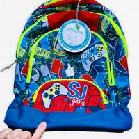 zaino SJ Gang a tema videogame