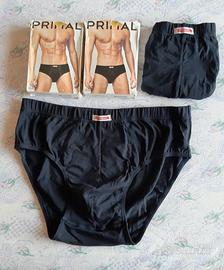 2 paia di Slip Uomo (Nuovi) 8/3XL Cotone morbido