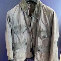 Barbour vintage blu