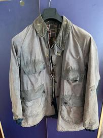 Barbour vintage blu