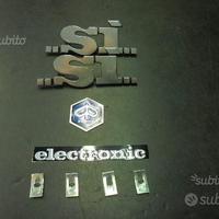 Kit targhette adesivi piaggio si