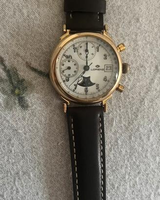 Orologio vintage Lorenz "Valjoux 7768" Moon phase