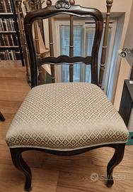 set vintage poltrone divano sedie (5 pezzi)