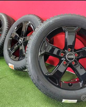 CERCHI IN LEGA + INVERNALI BRIDGESTONE NUOVI