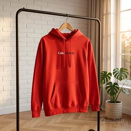 Felpa hoodie, Makito, Coke Studio, rosso, XL