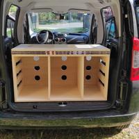 camping box artigianale per auto