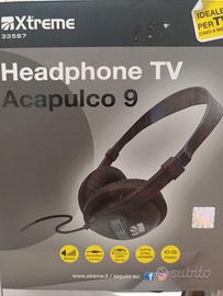 cuffie per ascolto tv con cavo