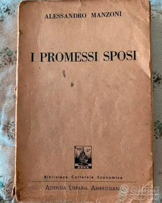 Libri Antichi Dante e Manzoni