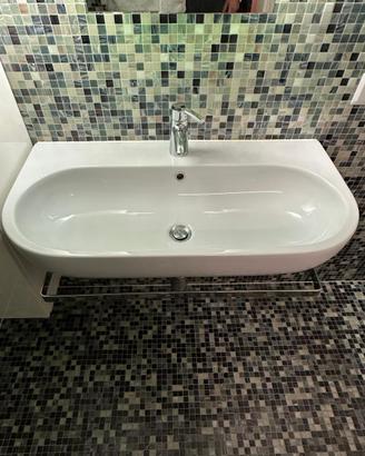 Lavandino da bagno 90 x 45 cm