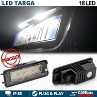 Placche Luci Targa FULL LED per Porsche CAnbus 18L