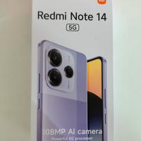 Redmi note 14 5g con garanzia e casco 