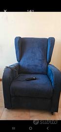 poltrona reclinabile telecomandata