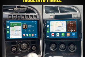 Peugeot 3008  KIT COMPLETO Autoradio Android 2 din
