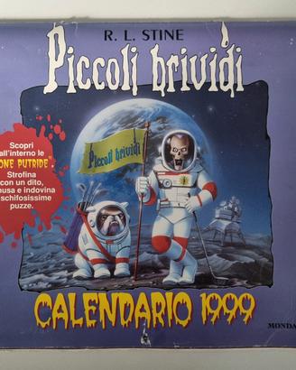 Raro Calendario 1999 con inserto Piccoli Brividi 