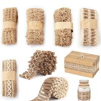 NUOVO Nastro di Iuta Naturale, 7 Rotoli di Nastro