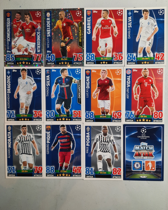 Cards Match Attax Uefa Champions Edizioni Topps