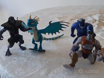 pupazzi  gioco personaggi