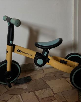 Kinderkraft 3in1 4TRIKE triciclo/bici evolutiva