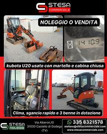 Mini Escavatore KUBOTA U20-3a (2019)