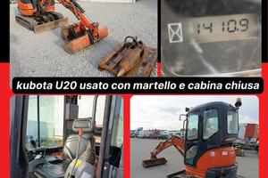 Mini Escavatore KUBOTA U20-3a (2019)