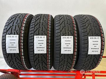 4 gomme 215 55 17 Touros invernali