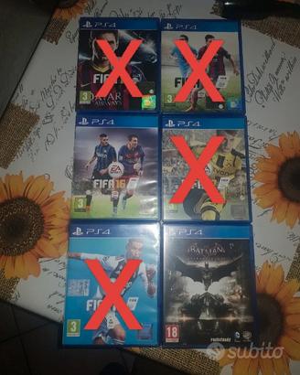 6 giochi per ps4 