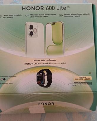 Honor 600 lite + smartwatch