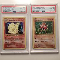 Carte pokemon gradate