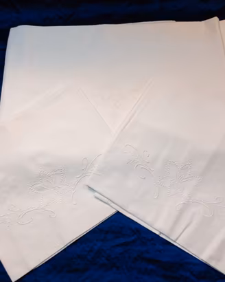 Lenzuola Matrimoniali con Ricamo