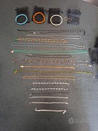 SET collane e bracciali fatti a mano