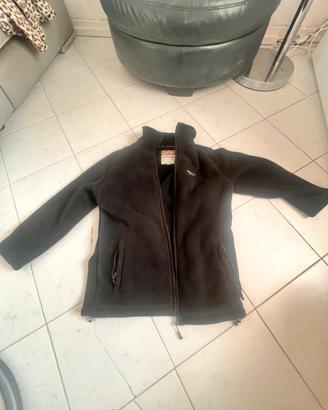 Giacca in pile con cerniera taglia xl uomo