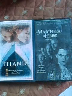 VHS cassette 10 grandi film