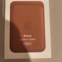 Apple leather wallet