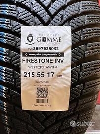 2 gomme 215 55 17 firestone inv a3515